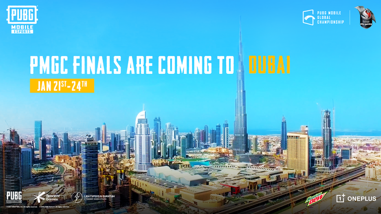 Los 16 mejores equipos del mundo se dirigen a la final del PUBG MOBILE GLOBAL CHAMPIONSHIP 2020 en Dubai